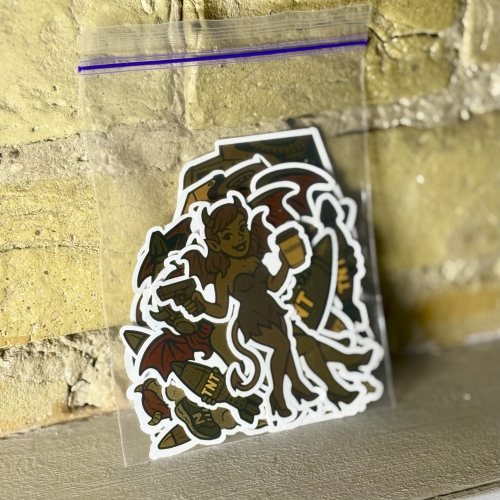 Стікерпак «Bestiary Militant» 